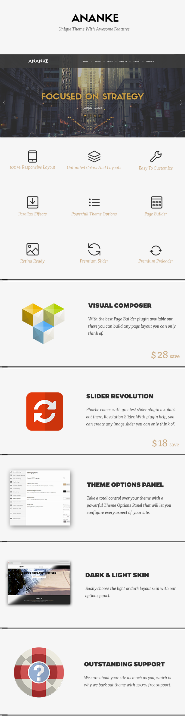 Ananke - One Page Parallax WordPress Theme